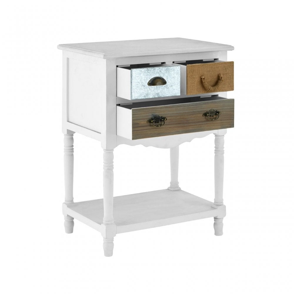 Weymouth 3 Drawer Unit, Hemp Rope, Natural
