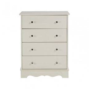Emily Kids Fir Wood and Mdf Drawer Chest In Cream