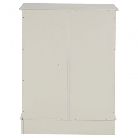 Emily Kids Fir Wood and Mdf Drawer Chest In Cream