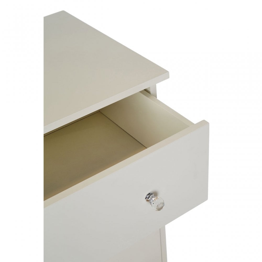 Emily Kids Fir Wood and Mdf Drawer Chest In Cream