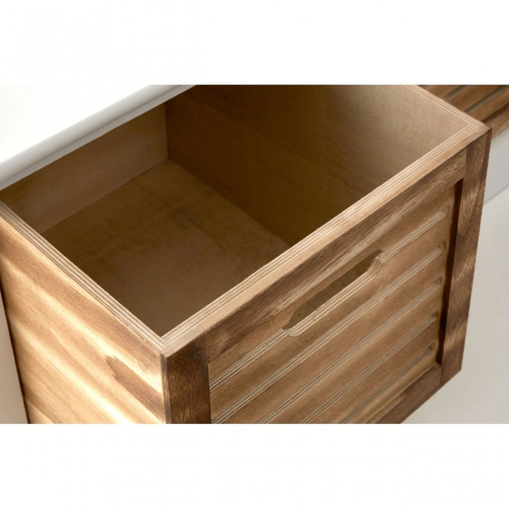 Portsmouth Drawer Chest, Wood, Paulownia Wood, Natural