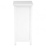 New England Drawer Chest, Wood, Paulownia Wood, White