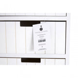 Fubb Drawer Chest, Wood, Paulownia Wood, White
