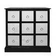 Cabinet, Metal, Black