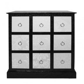 Cabinet, Metal, Black
