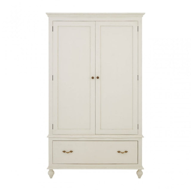 Charles Wardrobe, Bayur Wood, White