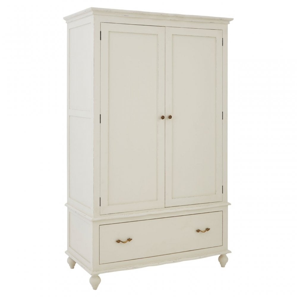 Charles Wardrobe, Bayur Wood, White