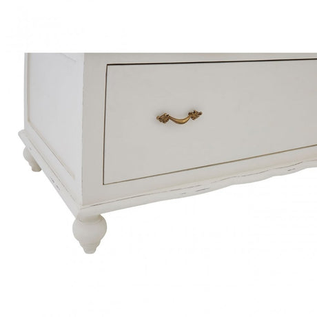 Charles Wardrobe, Bayur Wood, White