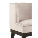 Daxton Light Grey Rounded Chair, Grey