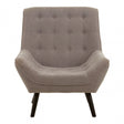 Jersey Grey Curved Seat Chair, Grey