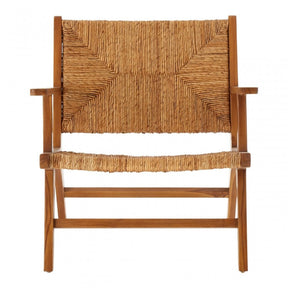 Lovina Armchair, Rattan, Teak, Natural