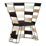 Temper Multitone Chair, Cotton Canvas, Multi-Coloured