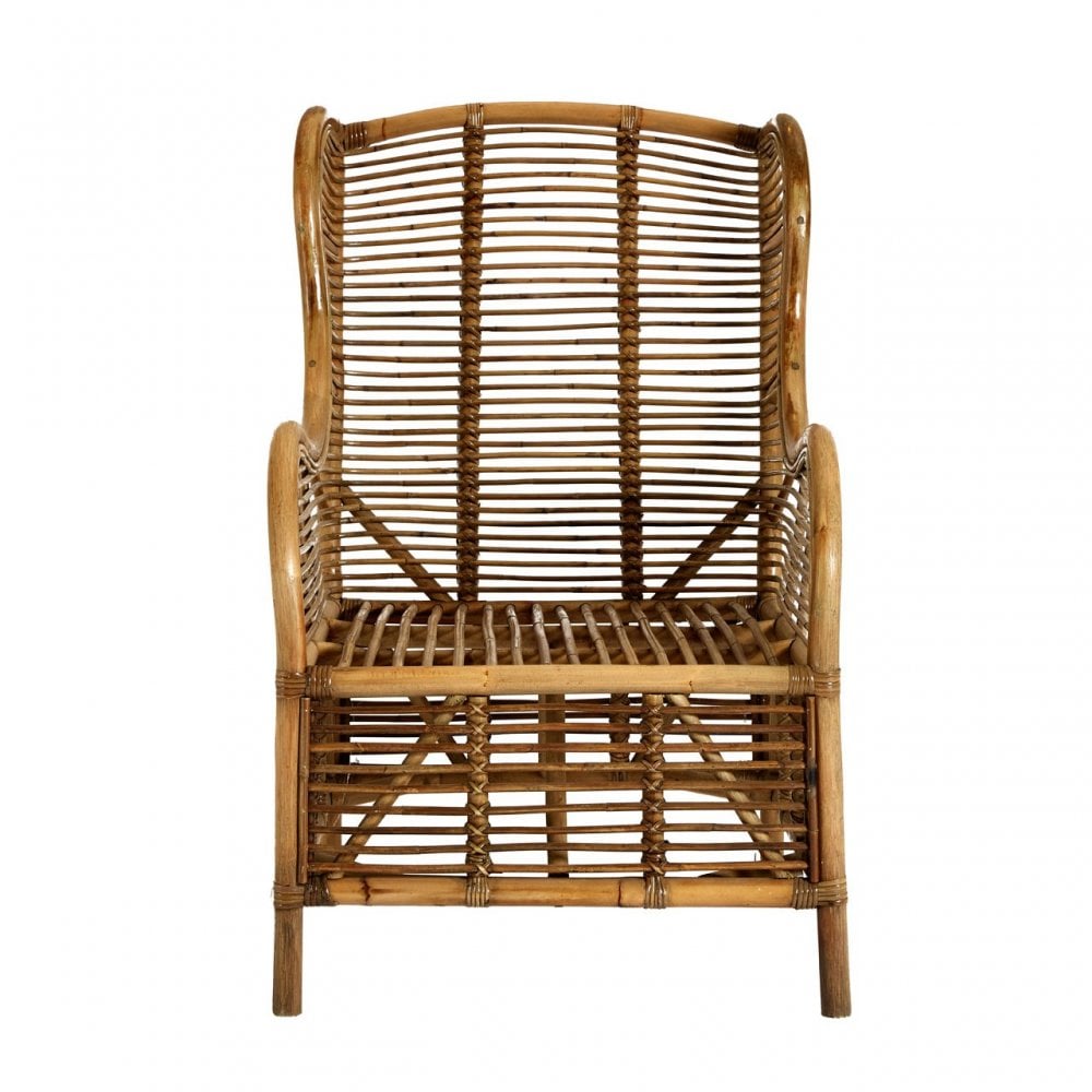 Manado Kubu Rattan Chair, Rattan, Natural