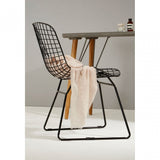 Brock Black Metal Wire Chair, Metal, Black