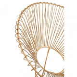 Hamish Iron Chair with Hairpin Legs, Iron, Gold