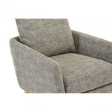 Alto Natural Fabric Armchair, Pine Wood, Fabric, Birchwood, Down, Natural