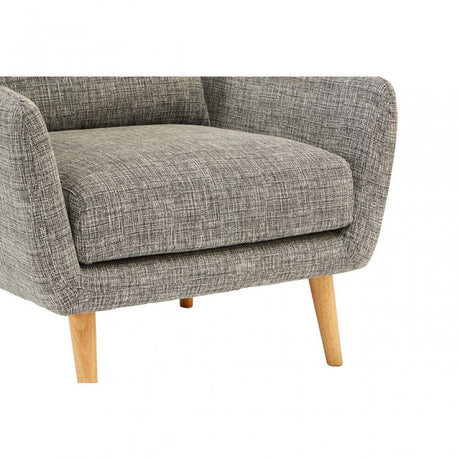 Alto Natural Fabric Armchair, Pine Wood, Fabric, Birchwood, Down, Natural