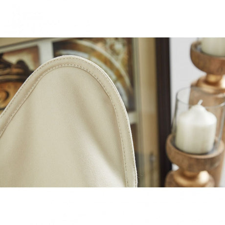 Papillon Outdoor Butterfly Chair, Cotton Canvas, Steel, Cream