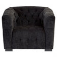 Fenton Armchair, Pine Wood, Birchwood, Down, Black