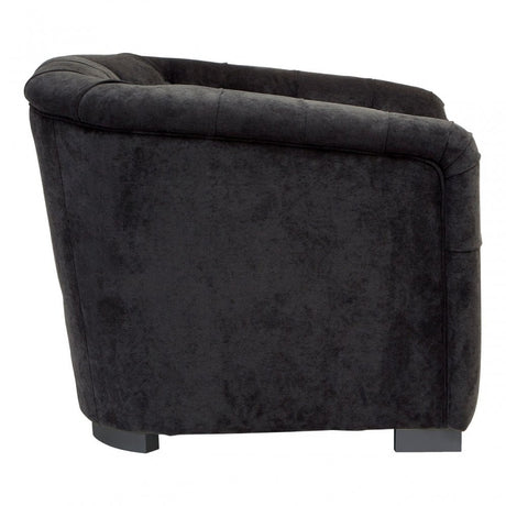 Fenton Armchair, Pine Wood, Birchwood, Down, Black