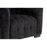 Fenton Armchair, Pine Wood, Birchwood, Down, Black
