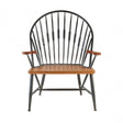 Ranch Foundry Style Armchair, Walnut Wood, Brown