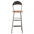 Ranch Foundry Style Bar Chair, Fir Wood
