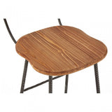 Ranch Foundry Style Bar Chair, Fir Wood