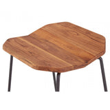 Ranch Foundry Style Bar Stool, Elm Wood