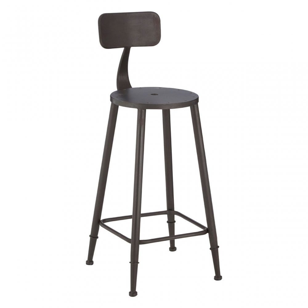 Ranch Foundry Style Bar Chair, Metal