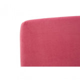 Kids Rectangular Storage and Seating Ottoman In Pink