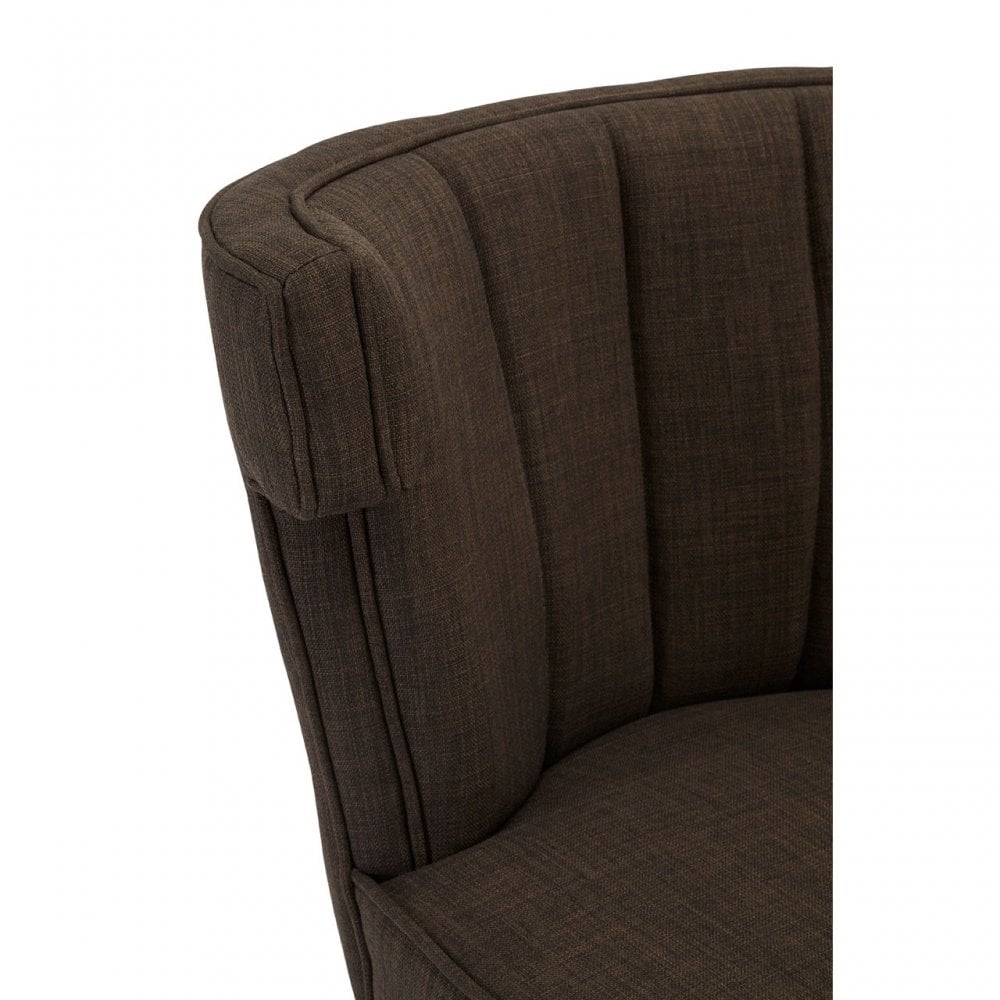 Oria Grey Polyester Dining Chair, Birchwood, Foam, Wood, Grey