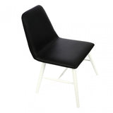 Dining Chair, Rubberwood, Veneer, Black