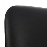 Dining Chair, Rubberwood, Veneer, Black