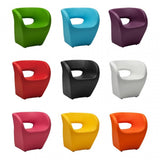 Dupin Chair, Leather Effect, Pink