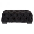 Fenton Footstool, Pine Wood, Birchwood, Down, Black