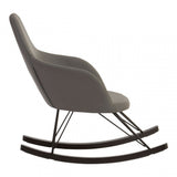 Kolding Dark Grey Chair, Wood, Oak Veneer, Grey
