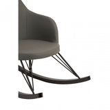 Kolding Dark Grey Chair, Wood, Oak Veneer, Grey