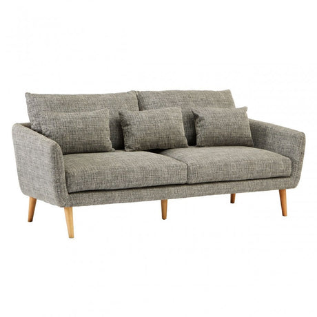 Alto 3 Seater Sofa, Pine Wood, Fabric, Birchwood, Down, Natural