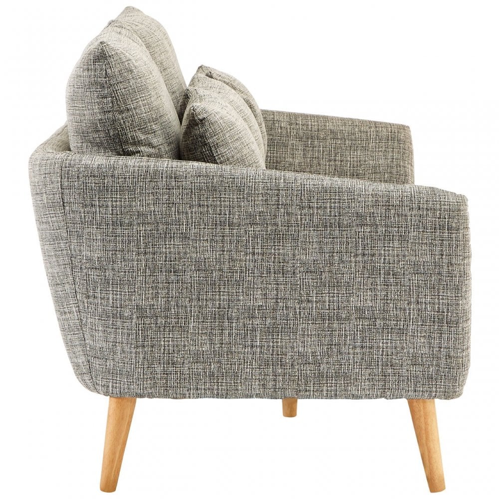 Alto 3 Seater Sofa, Pine Wood, Fabric, Birchwood, Down, Natural