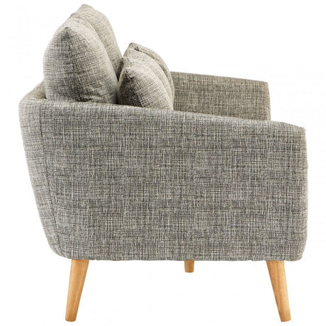 Alto 3 Seater Sofa, Pine Wood, Fabric, Birchwood, Down, Natural