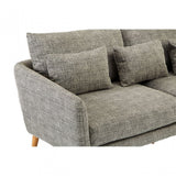 Alto 3 Seater Sofa, Pine Wood, Fabric, Birchwood, Down, Natural