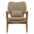 Jersey Chair, Birchwood, Viscose Mix, Beige