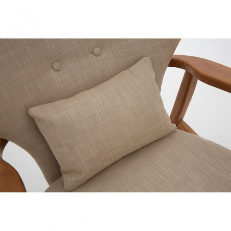Jersey Chair, Birchwood, Viscose Mix, Beige