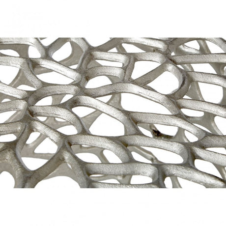 Hamish Set of 2 Stools, Aluminium, Silver