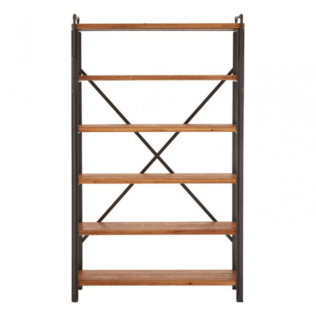 Ranch Foundry Style Shelf Unit, Fir Wood