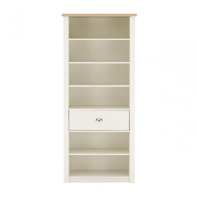 St Ives Bookcase, Honeycomb Board, Particle Board, Pu Paper Veneer, White
