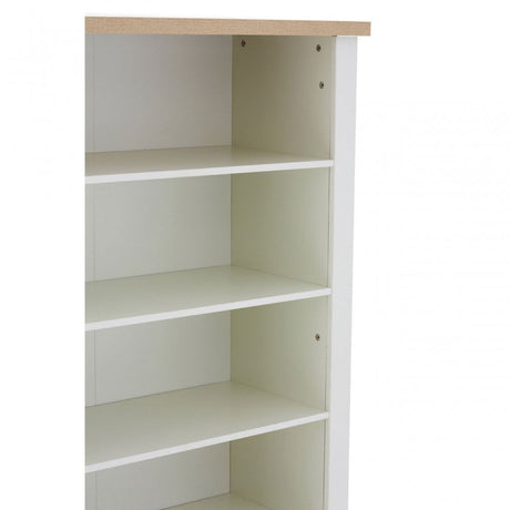 St Ives Bookcase, Honeycomb Board, Particle Board, Pu Paper Veneer, White