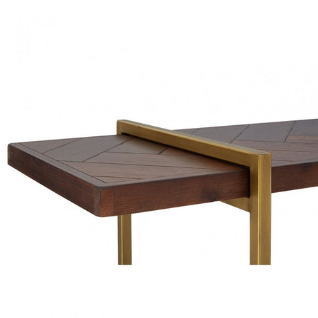 Brando Bookcase, Acacia Veneer, Brown
