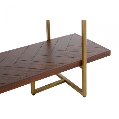 Brando Bookcase, Acacia Veneer, Brown
